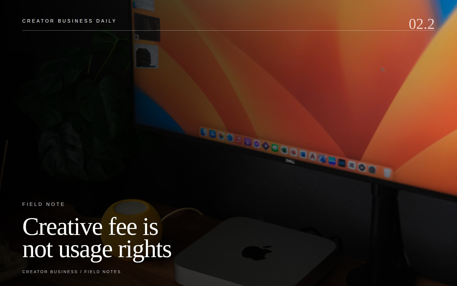 UGC PRICING supporting editorial visual