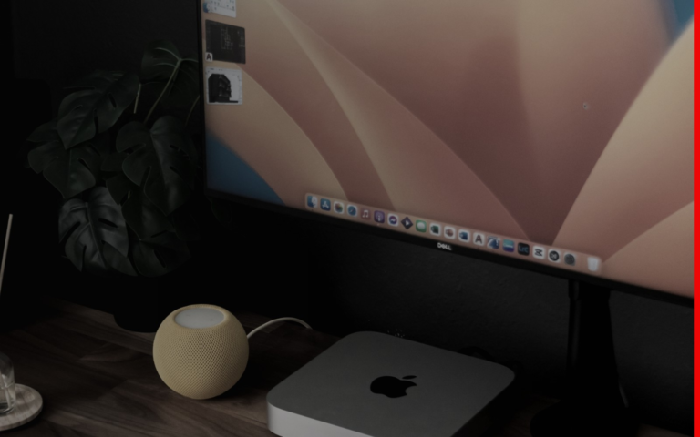 Creator desk with a computer used to review membership revenue