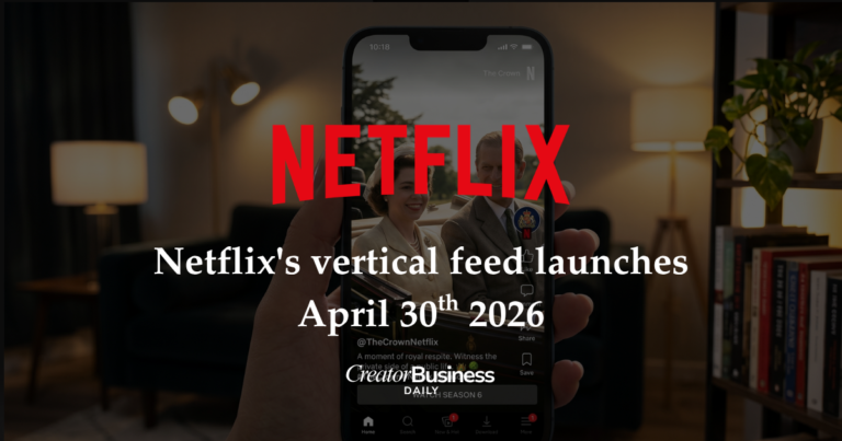 Netflix Just Became a TikTok. Here's How To Capitalize On It As A Creator.