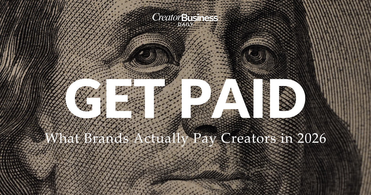 What Brands Actually Pay Creators in 2026, Broken Down by Subscriber Count and Niche