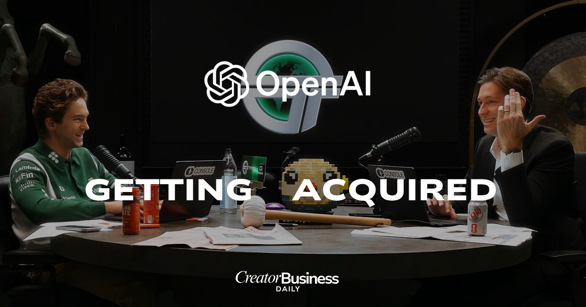 Why OpenAI Paid Nine Figures for a Show With 58,000 Subscribers